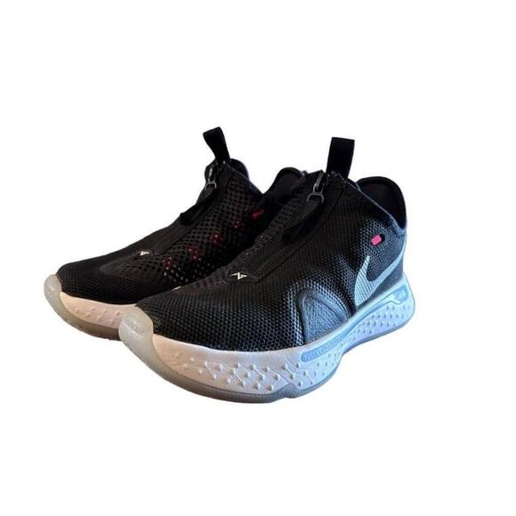 Nike Men’s PG 4 Basketball Shoes Black/Metallic Silver CD5079-001 Size 4.5 - Picture 2 of 11